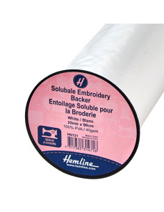 Entoilage soluble pour broderie