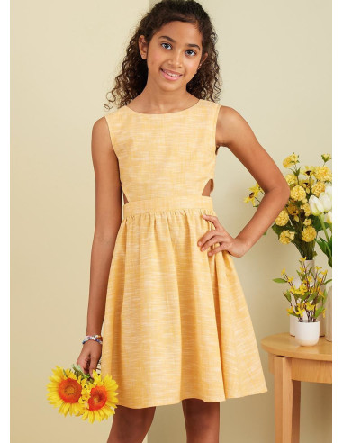 Patron de robe, barboteuse et combinaison - Butterick 6908