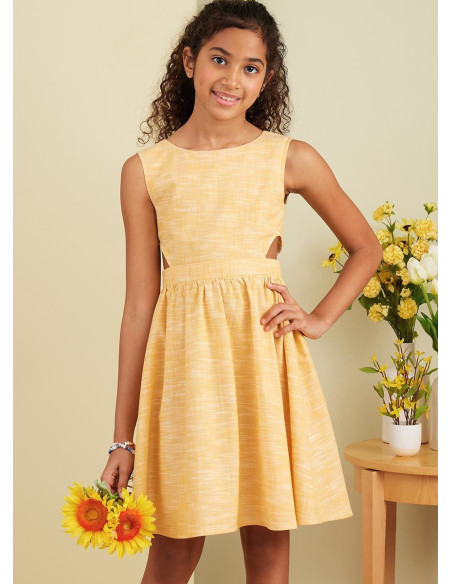 Patron de robe, barboteuse et combinaison - Butterick 6908