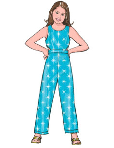 Patron de robe, barboteuse et combinaison - Butterick 6908 2