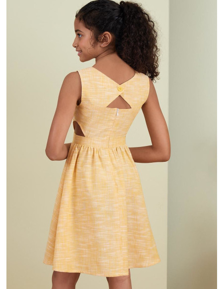 Patron de robe, barboteuse et combinaison - Butterick 6908