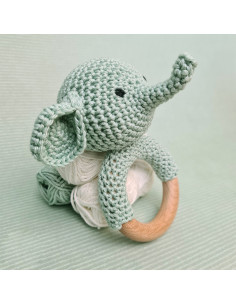 Kit crochet - Hochet éléphant