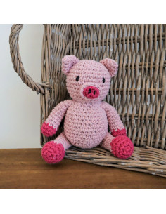 Kit crochet - Maggie le porcelet 2