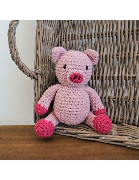 Kit crochet - Maggie le porcelet