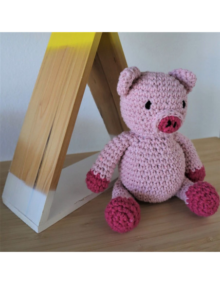 Kit crochet - Maggie le porcelet