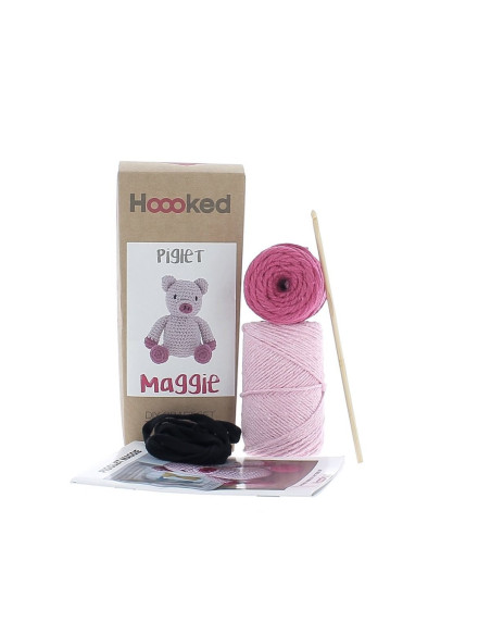 Kit crochet - Maggie le porcelet