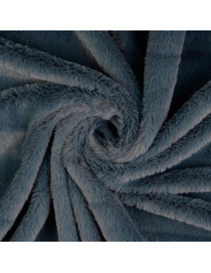Tissu fausse fourrure - Gris
