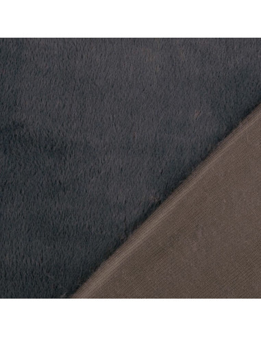 Tissu fausse fourrure - Gris