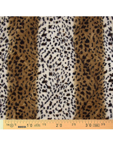 Tissu effet peau de bête - Guépard