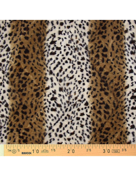 Tissu effet peau de bête - Guépard