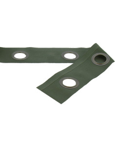 Bande à oeillets canon de fusil - Vert sauge
