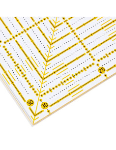 Règle patchwork Omnigrid universelle 31,5 x 31,5 cm 2