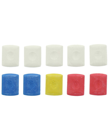 Boite de 10 craies tailleurs assorties