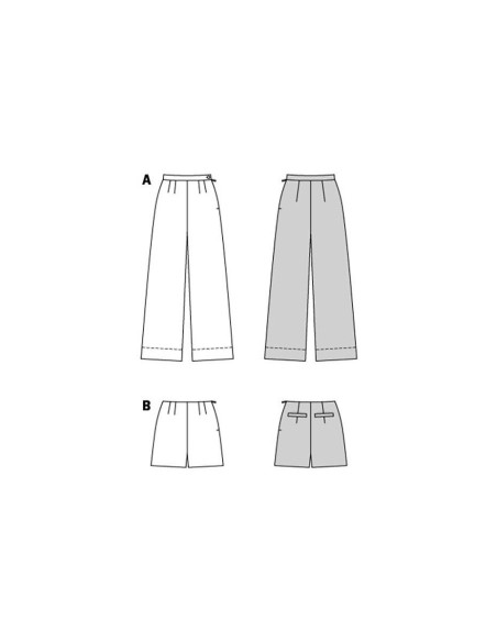 Patron de pantalon - Burda 5898