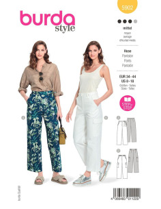 Patron de pantalon - Burda 5902