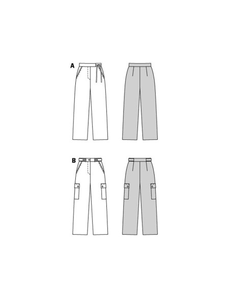 Patron de pantalon - Burda 5902
