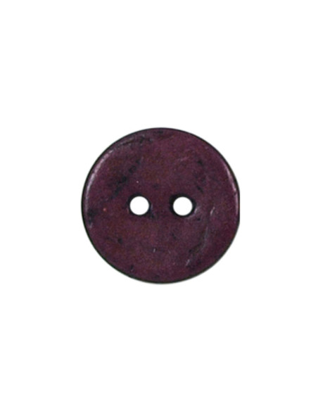 Tube de 6 boutons 2 trous - 15 mm