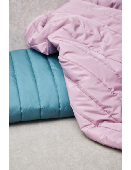 Tissu matelassé déperlant Strip - Orage