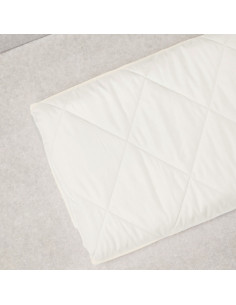 Tissu matelassé déperlant Gem - Blanc crème