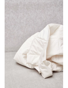 Tissu matelassé déperlant Gem - Blanc crème 2