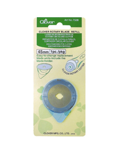 1 lame de rechange pour cutter Clover - 45 mm