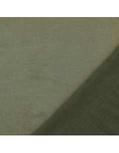 Tissu satin deluxe touché soie - Vert romarin 2
