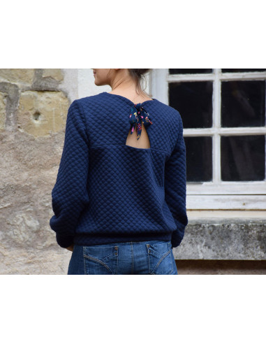 Patron de pull Téthys - Anna Rose patterns
