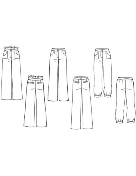 Patron de pantalon Dulce - Anna Rose patterns
