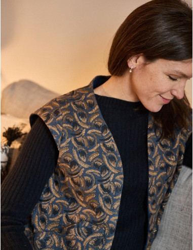 Patron de gilet ou veste Berger - Atelier Scämmit