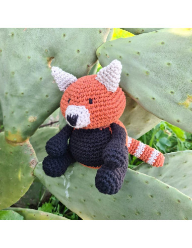 Kit crochet - Ling le panda roux