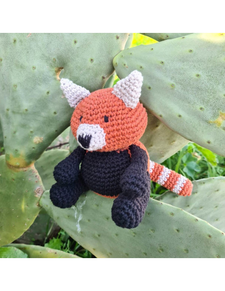Kit crochet - Ling le panda roux