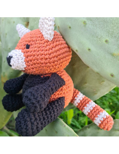 Kit crochet - Ling le panda roux