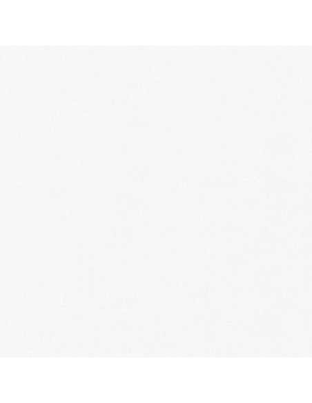 Tissu coton uni patchwork Kona - Blanc