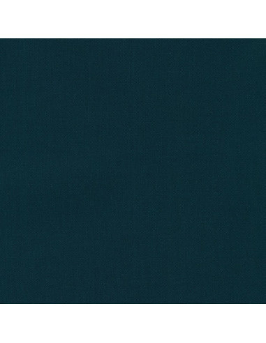 Tissu coton uni patchwork Kona - Navy