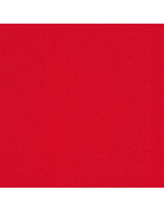 Tissu coton uni patchwork Kona - Red