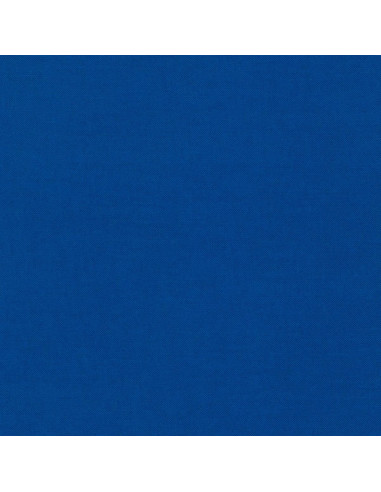 Tissu coton uni patchwork Kona - Royal