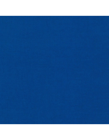 Tissu coton uni patchwork Kona - Royal