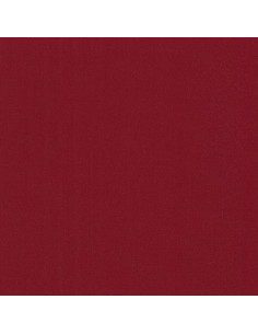 Tissu coton uni patchwork Kona - Crimson