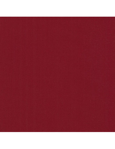 Tissu coton uni patchwork Kona - Crimson