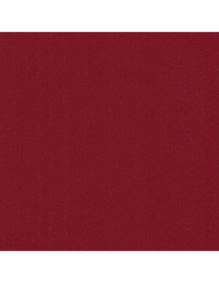 Tissu coton uni patchwork Kona - Crimson