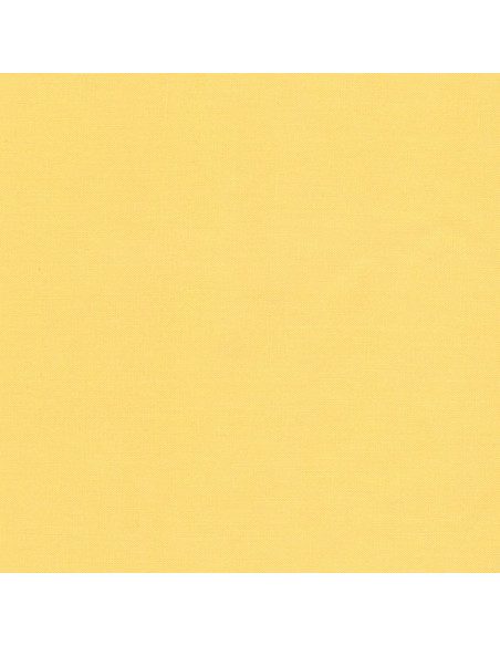 Tissu coton uni patchwork Kona - Lemon