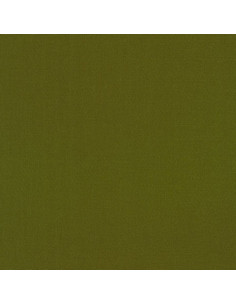 Tissu coton uni patchwork Kona - Avocado