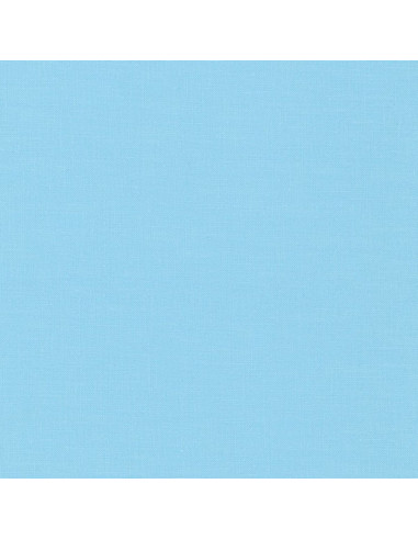 Tissu coton uni patchwork Kona - Spa Blue