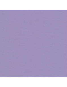 Tissu coton uni patchwork Kona - Lavender