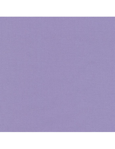 Tissu coton uni patchwork Kona - Lavender