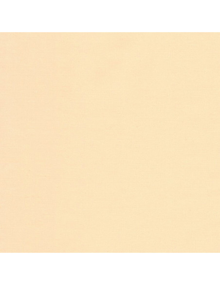 Tissu coton uni patchwork Kona - Cream