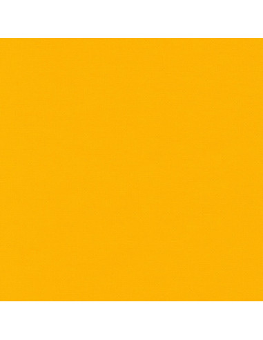 Tissu coton uni patchwork Kona - Sunny
