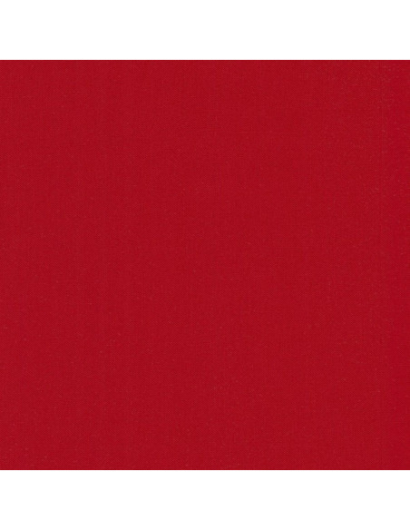 Tissu coton uni patchwork Kona - Ruby