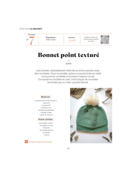 Livre apprendre le crochet en 10 leçons
