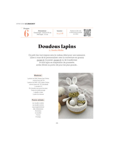 Livre apprendre le crochet en 10 leçons